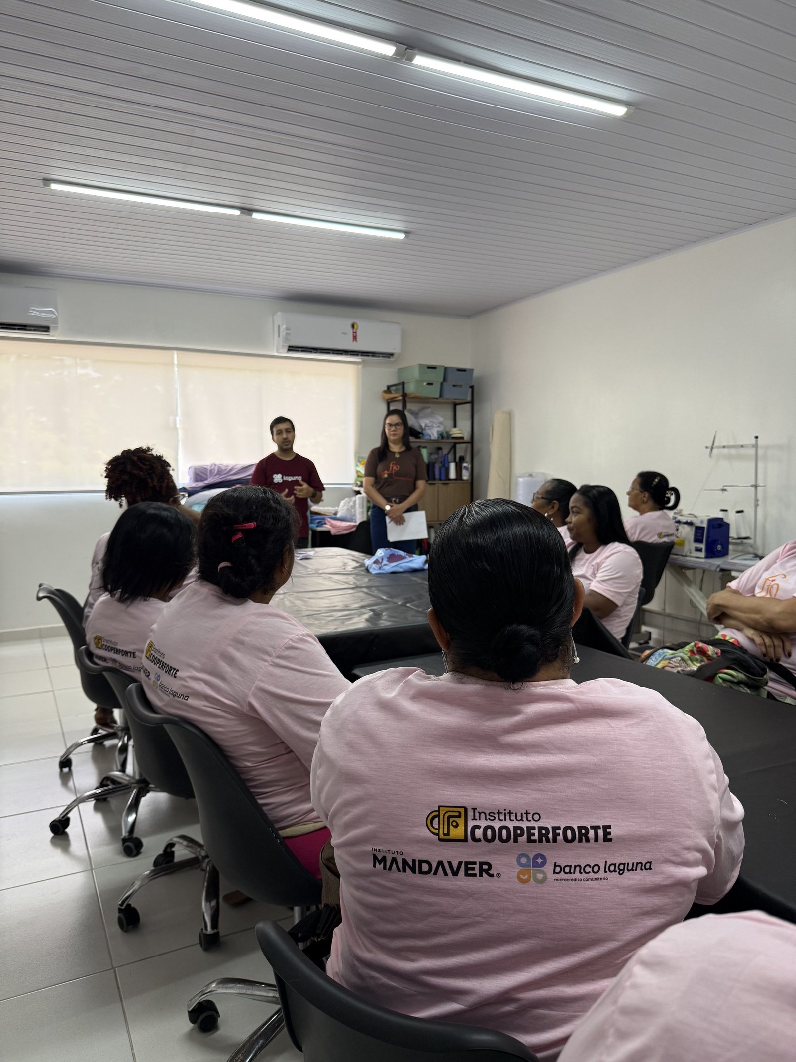 Women training at the professional qualification center